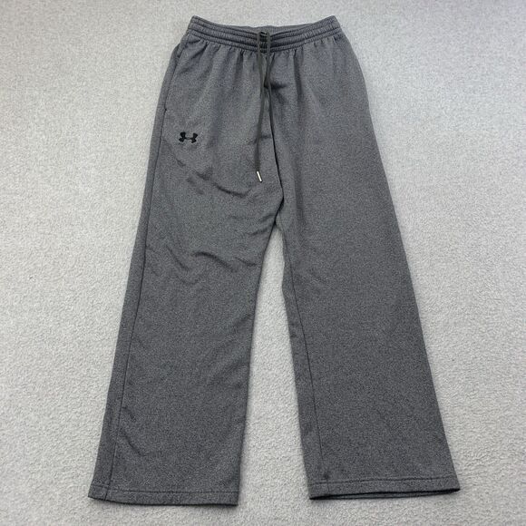 Under Armour Storm Pants Mens Small Loose Sweat Gray Stretch Jogging Workout Gym - Picture 1 of 16